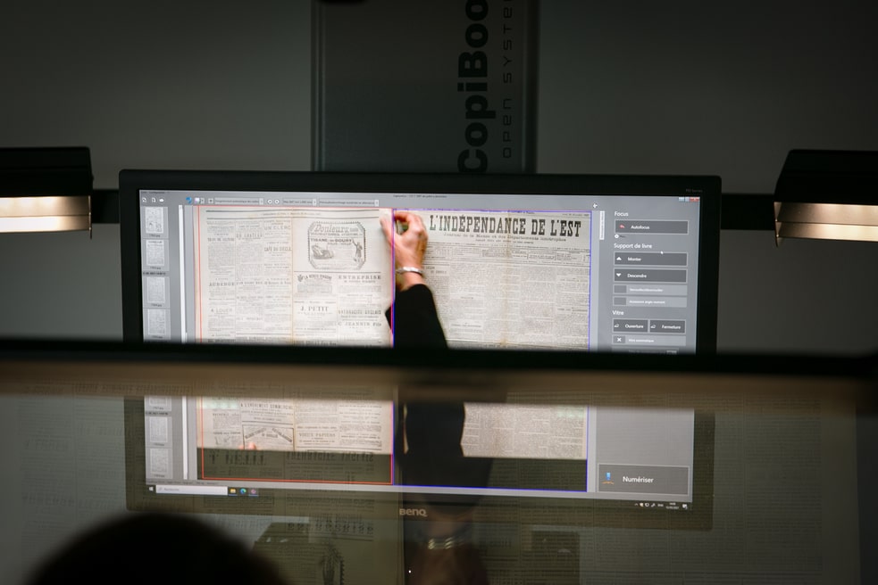 Démonstration de numérisation de documents