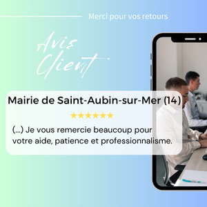 Avis client Mairie de Saint Aubin sur Mer