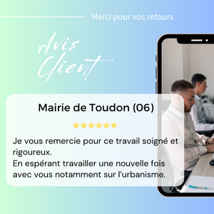 Avis client Mairie de Toudon